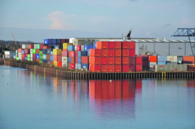 Der Warenumschlag per Container wächst weiter.