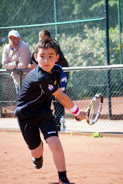 Der siebenjährige Max Jacob belegte Platz zwei in der Jungen-Konkurrenz.