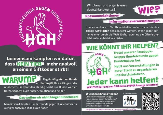 Flyer von HGH