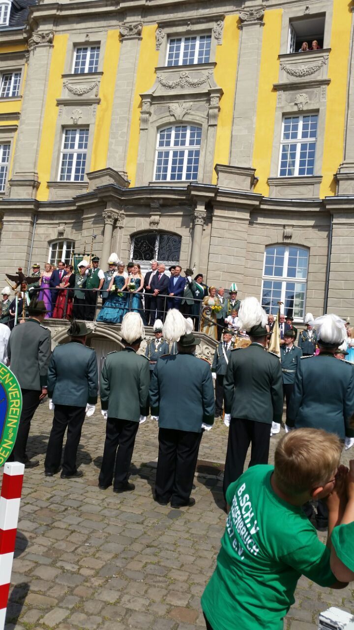 Beim großen Zapfenstreich