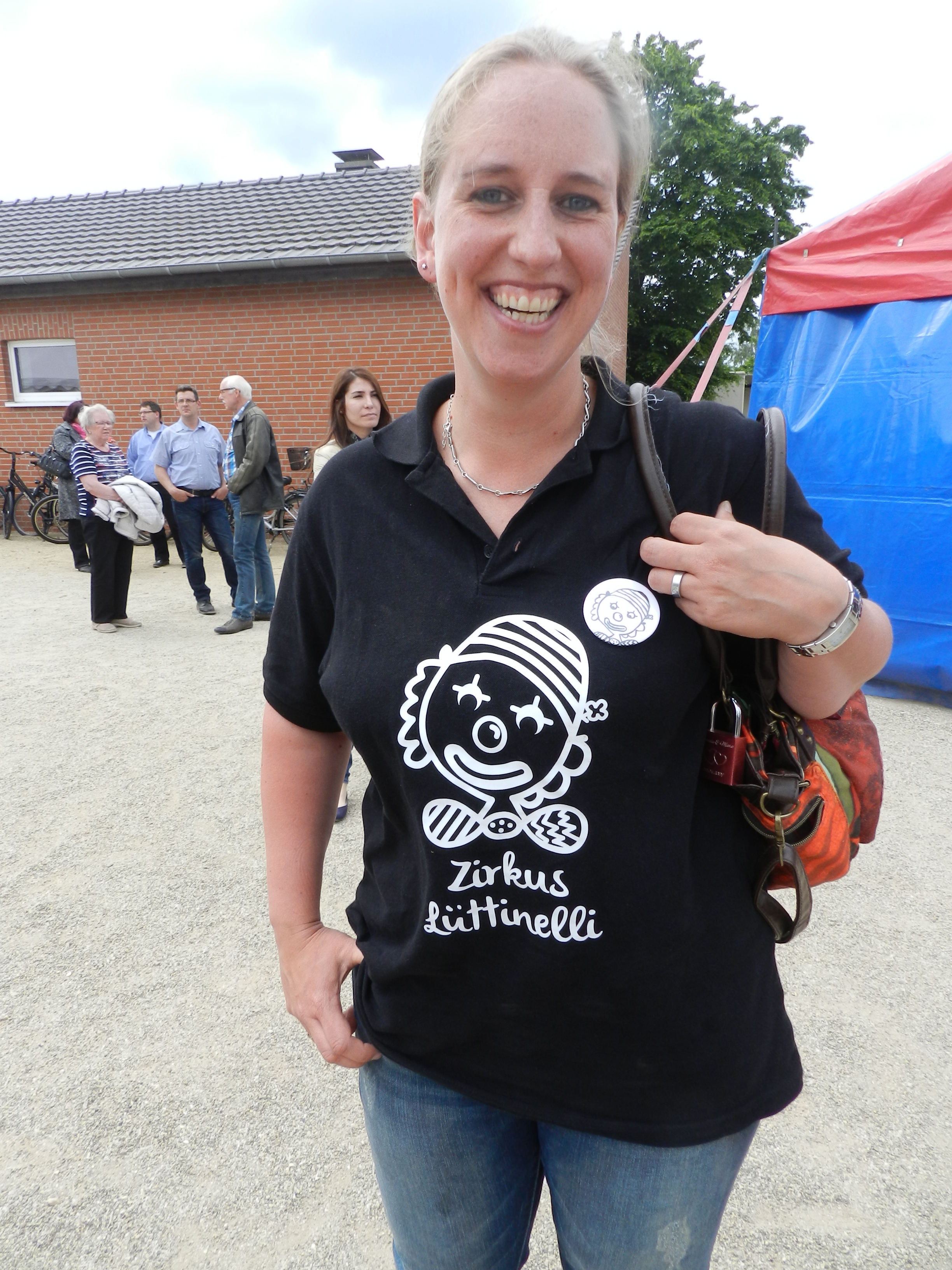 Dani Bovermann, eine der engagierten Betreuerinnen an der "Hagelkreuzschule"