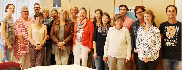 In der Schulpause mit den