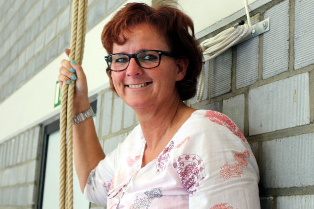 Sportlehrerin Grit Heine hatte eine gute Übersicht