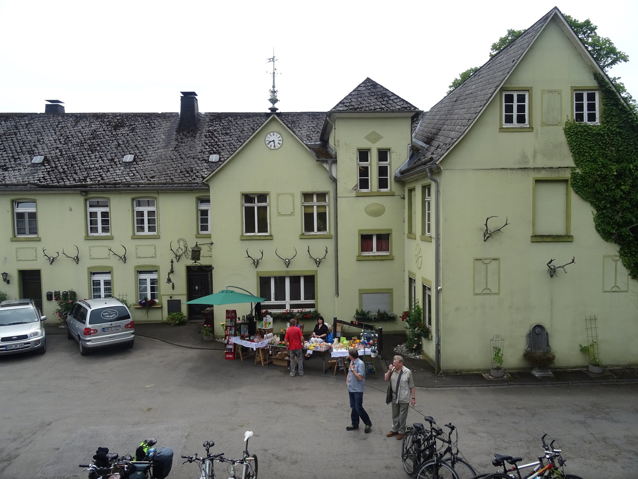Das Rittergut Wildshausen bei Oeventrop lockte am Sonntag viele