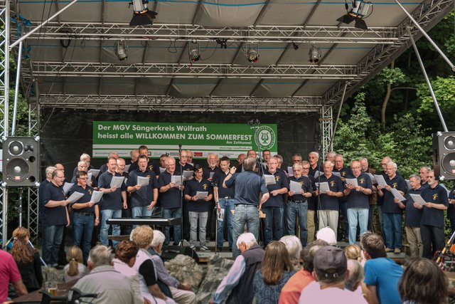Auftritt des MGV Sängerkreis Wülfrath