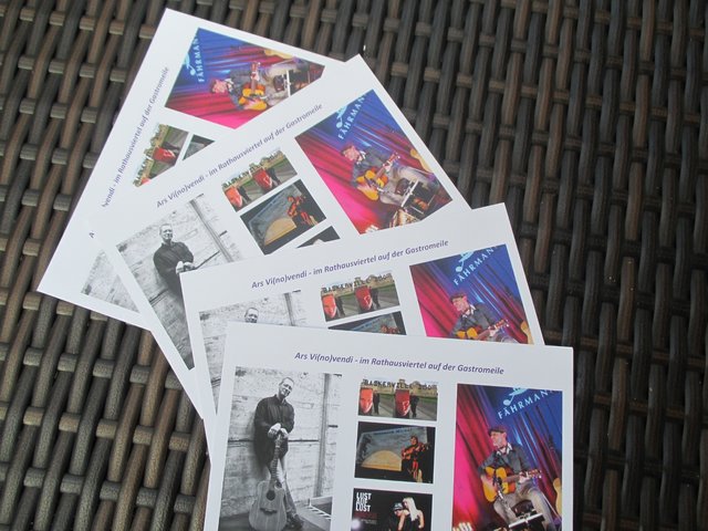 Flyer in Karten Form ...