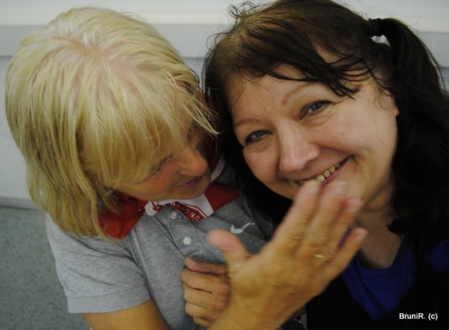 Selfie von mir und Hille Hüüt...