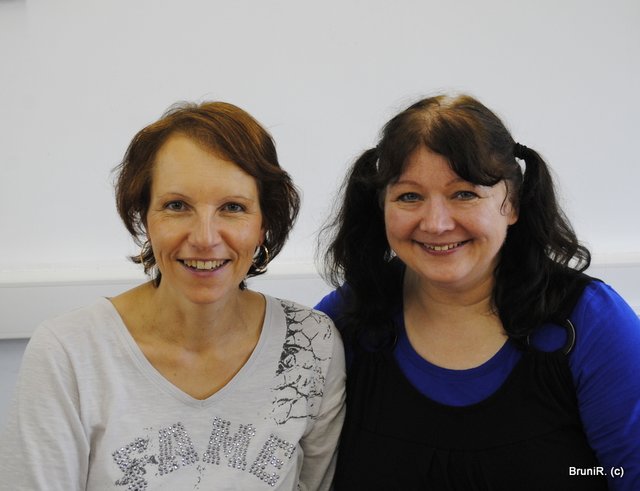 Sarina und Bruni... das wäre auch ein tolles Anti-Regen-Bild... ist aber kein Selfie... habe zwar "self-gesagt Regieanweisungen" gegeben... aber eben nicht selbst gemacht...