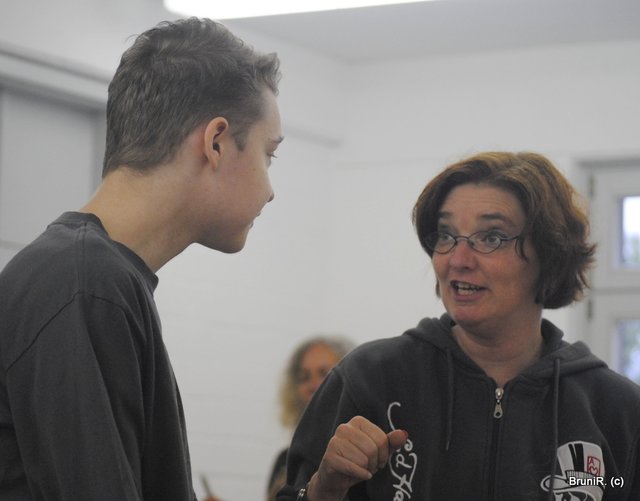 Mutter-und-Sohn-Blicke... ;-)))