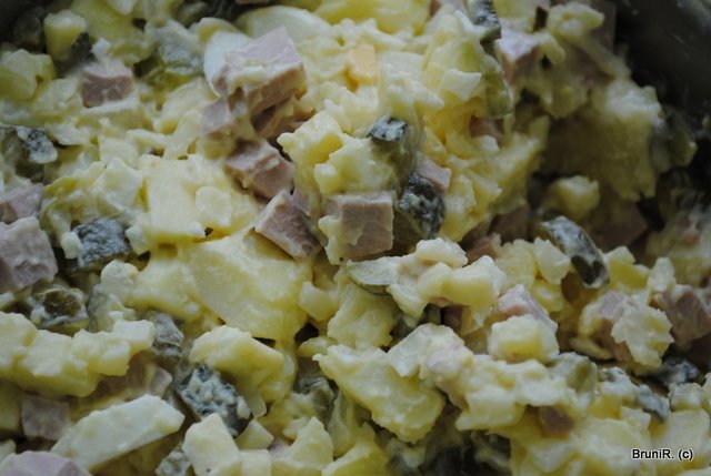 Das war Imkes Kartoffelsalat...