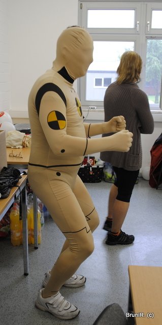 Ob es ein Testfahrer ist???