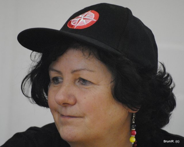 Jutta lässt alles auf sich wirken...