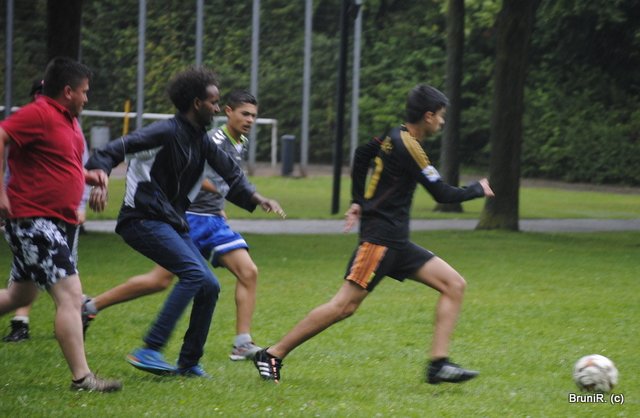 Die waren so schnell...