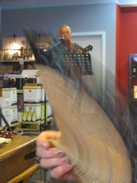 warm war es an diesem tage, also, den Fächer´nicht vergessen ...