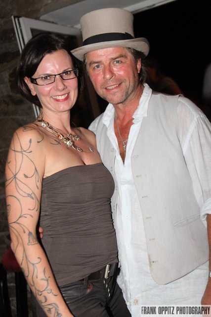 Inga Mehner & das Geburtstagskind Uwe Fellensiek