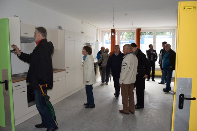 Eine große Gemeinschaftsküche für die kommenden Flüchtlinge