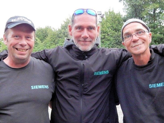 von links: Gerd Klucken,Jürgen Maertin,Klaus Maciuga
