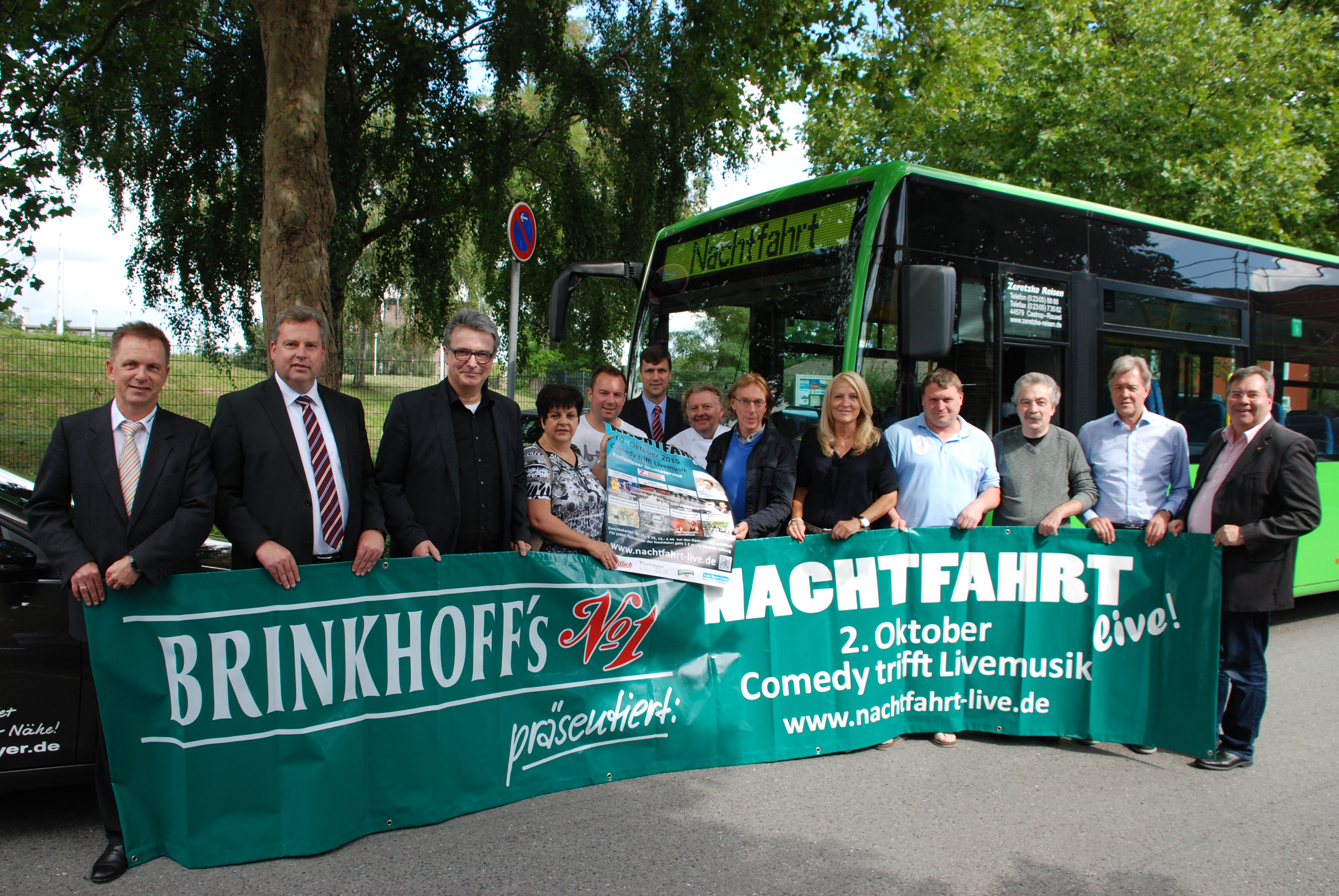 Die Akteure der Nachtfahrt freuen sich schon auf die fünfte Auflage der Aktion am 2. Oktober.