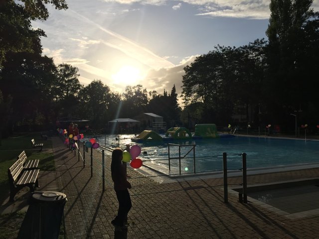 Das Freibad Kaiserswerth beendet in dieser Woche seine diesjährige Saison. | Foto: Freibadverein „Flossen weg“