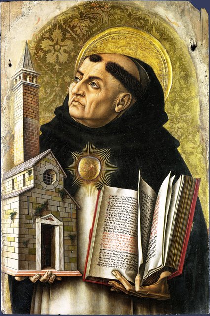 Thomas von Aquin (postumes Gemälde von Carlo Crivelli, 1476)