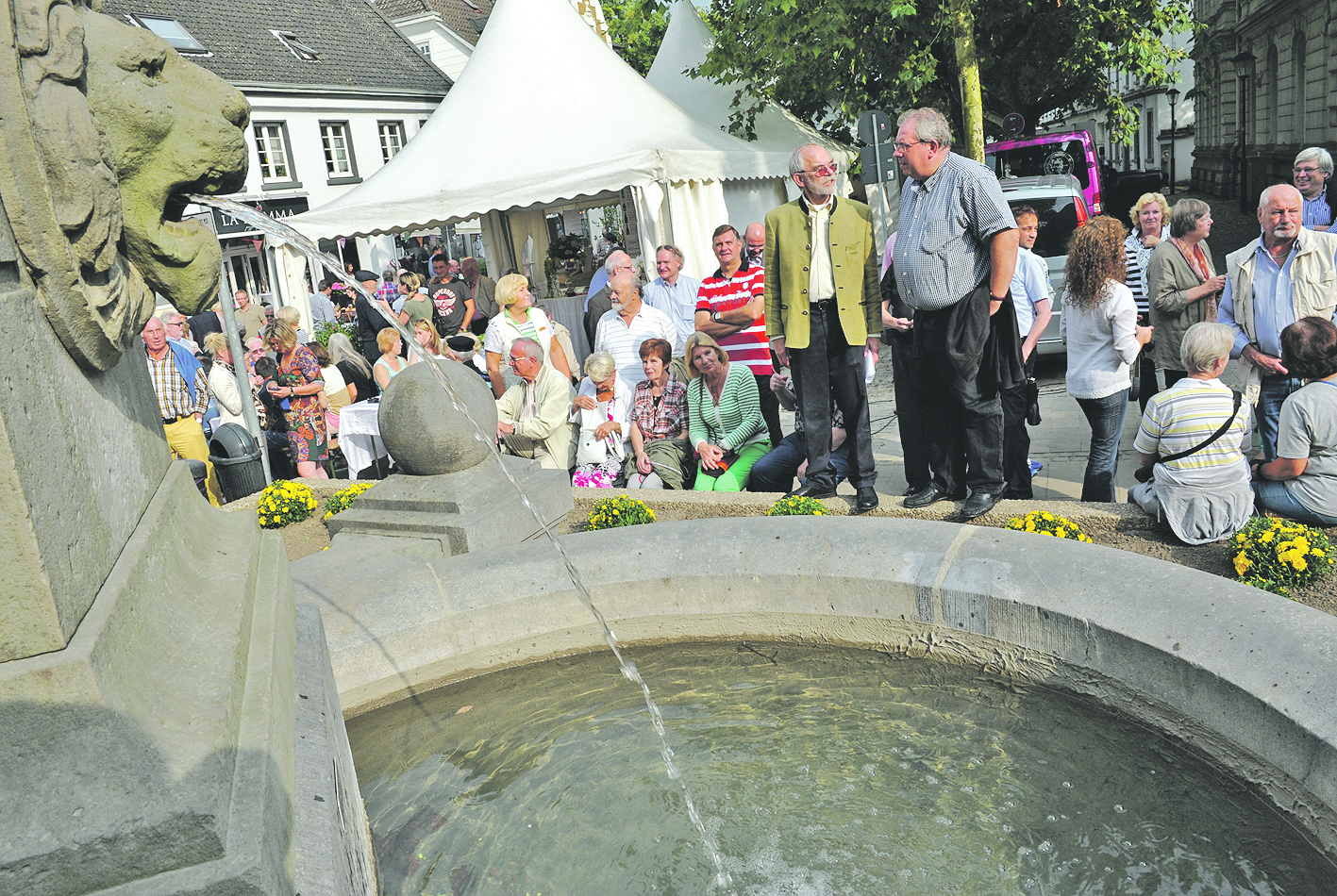 Die Veranstalter erwarten wieder wieder tausende Besucher im Zeichen der Kettwiger Brunnnen.