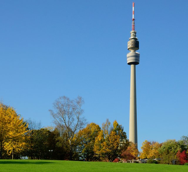 Auch Teile des Westfalenparks müssten evakuiert werden, sollten Blindgänger auf dem Parkplatz Buschmühle gefunden werden.