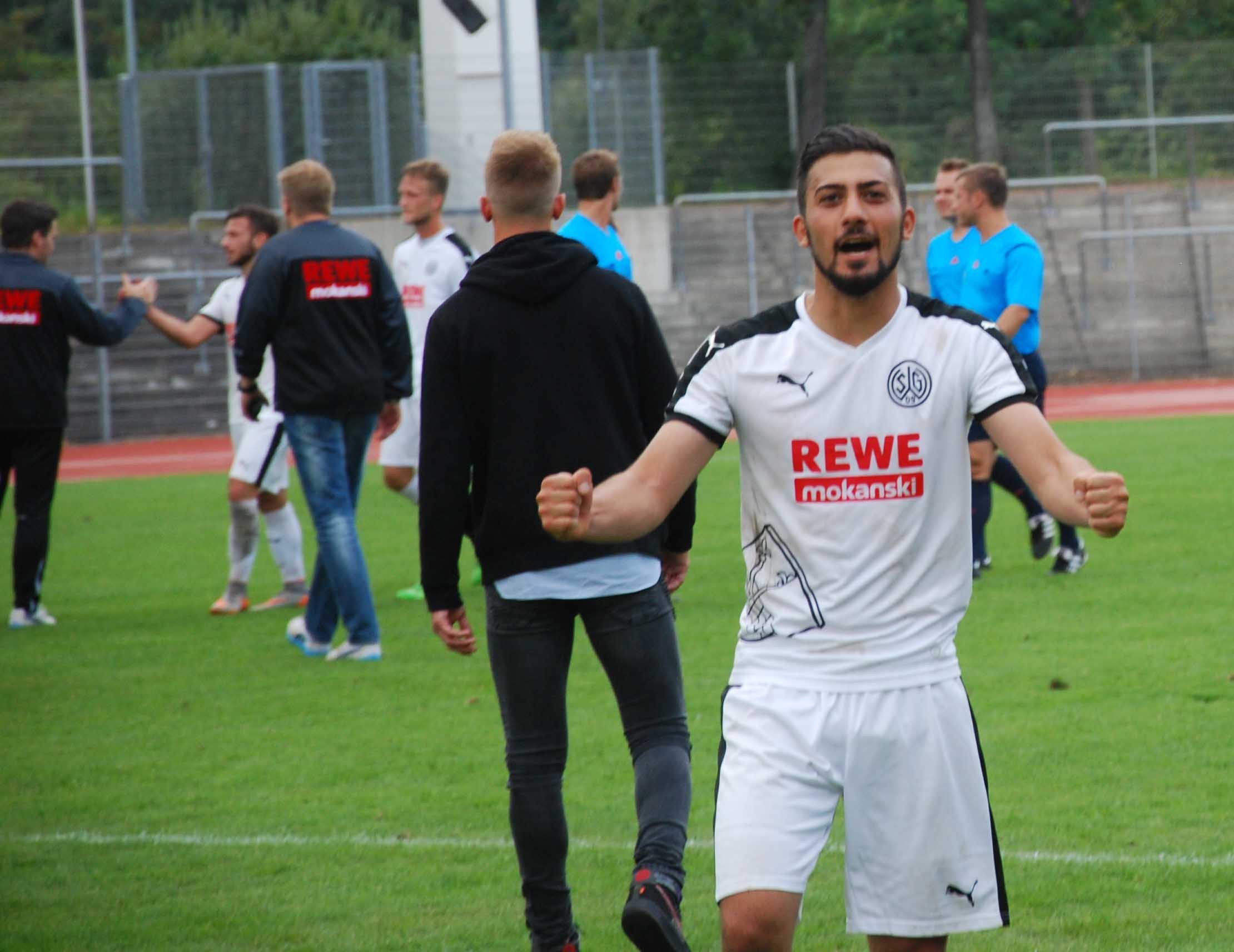 Mann des Tages in der Lohrheide: "Günni" Kaya erzielte beide Treffer beim 2:1-Sieg gegen den SC Verl. FOTO: PETER MOHR