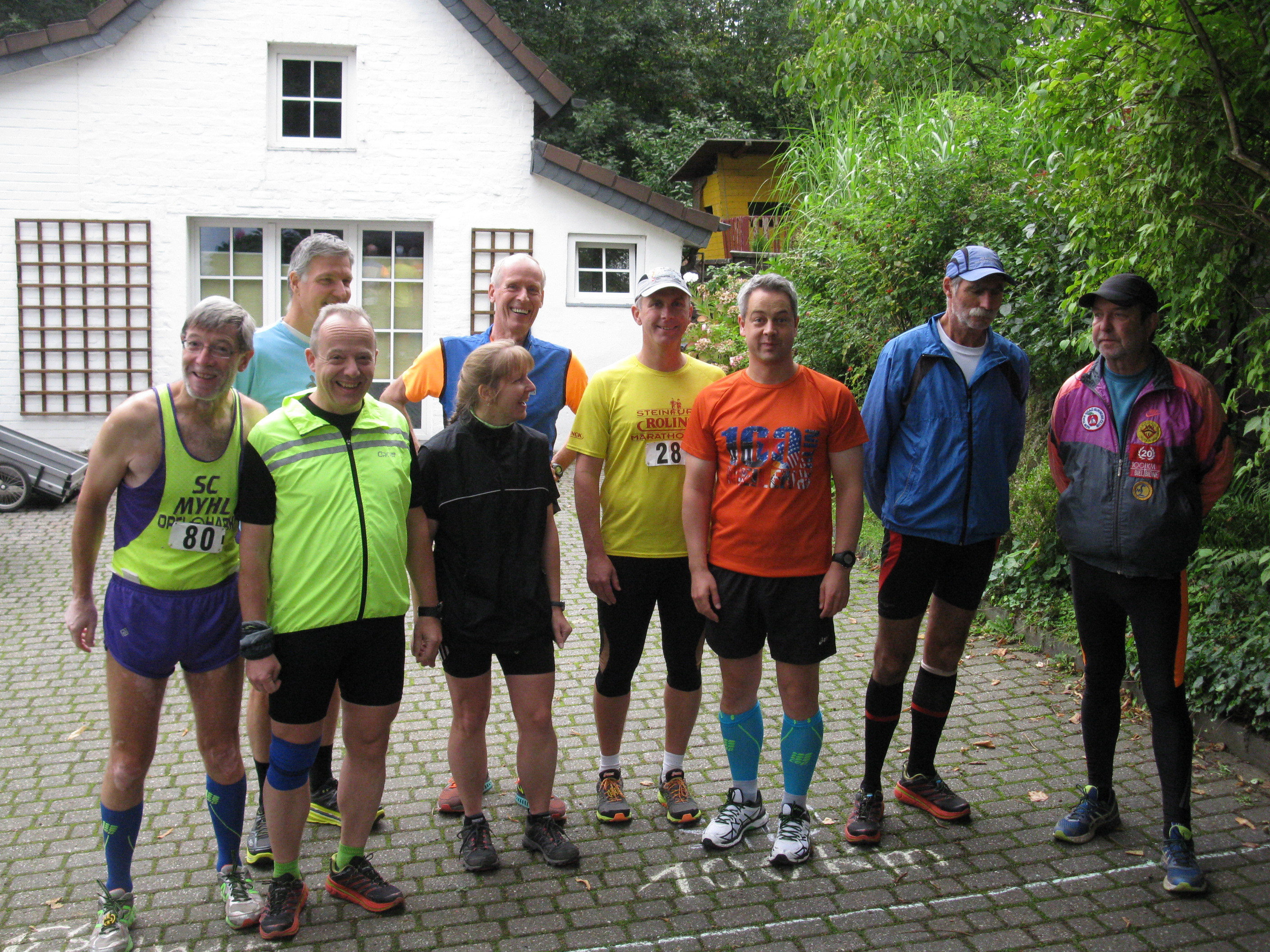 Startaufstellung zum 65. SHM