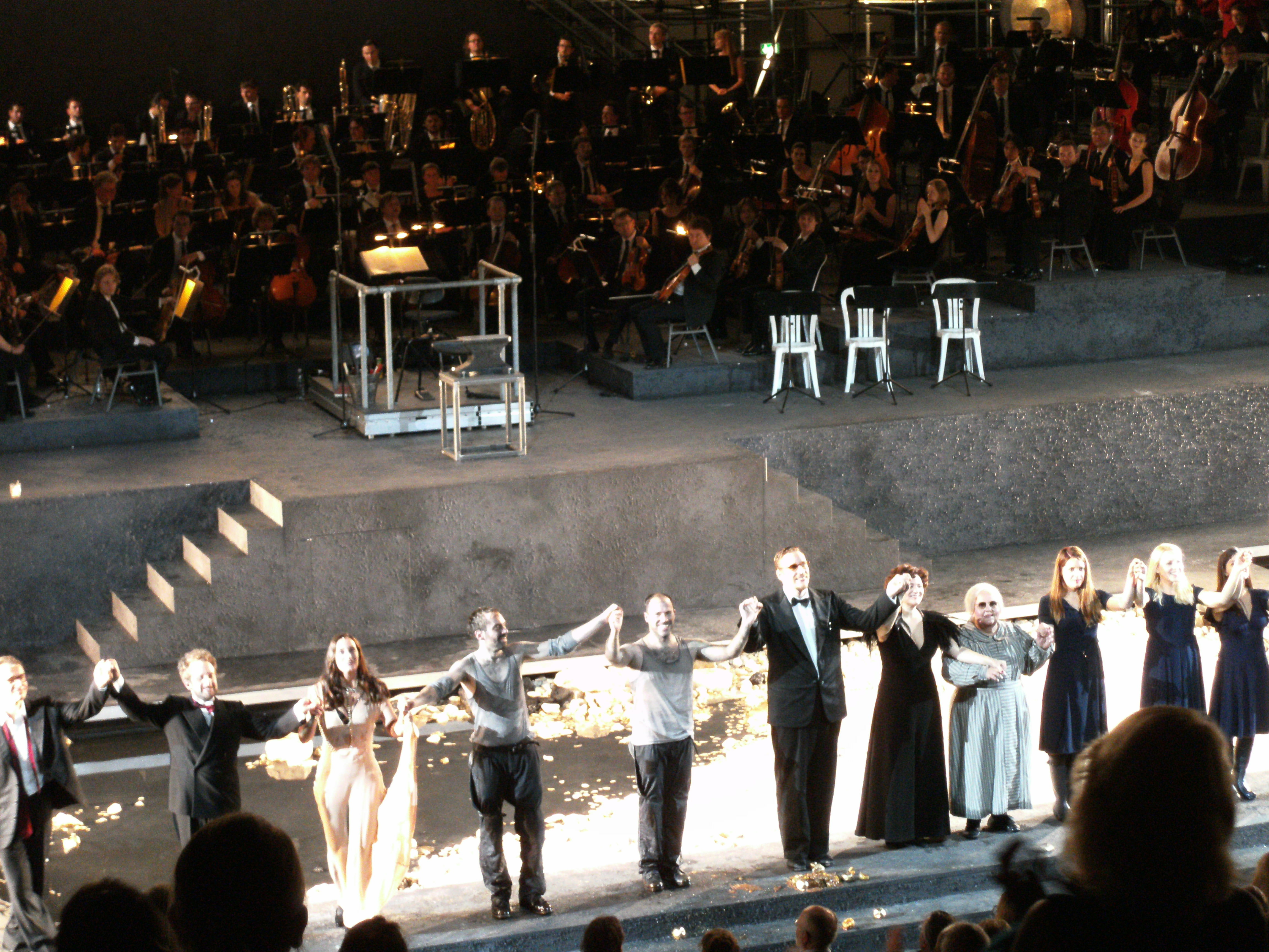 Premiere "Das Rheingold" am 12.9.2015