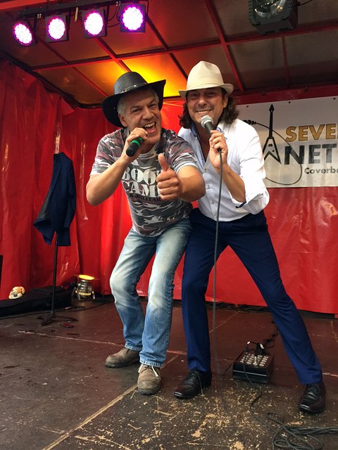 Im Duett waren Michael Badura und Frank Hoffmann von „Seven Planets“ eine absolute Entdeckung | Foto: Hoffmann