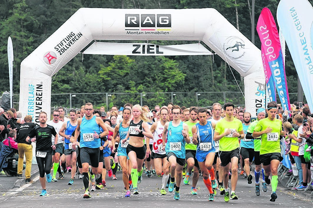 Erfolgreiche Fortsetzung: Auch in Runde zwei gingen 1.200 beim Welterbelauf Zollverein an der Start. Foto: RAG-MI