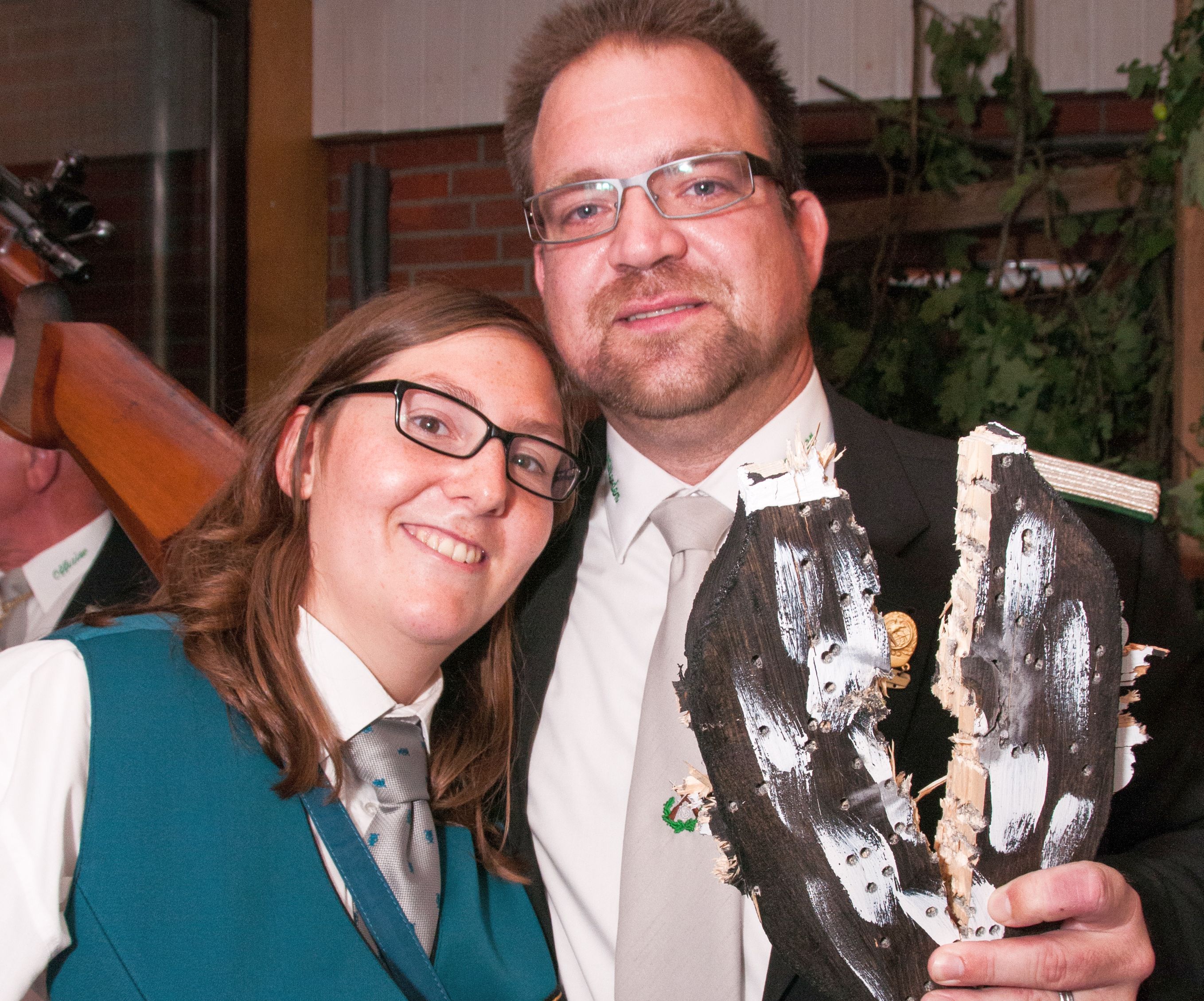 Jochen Thönneßen und Lena Büns