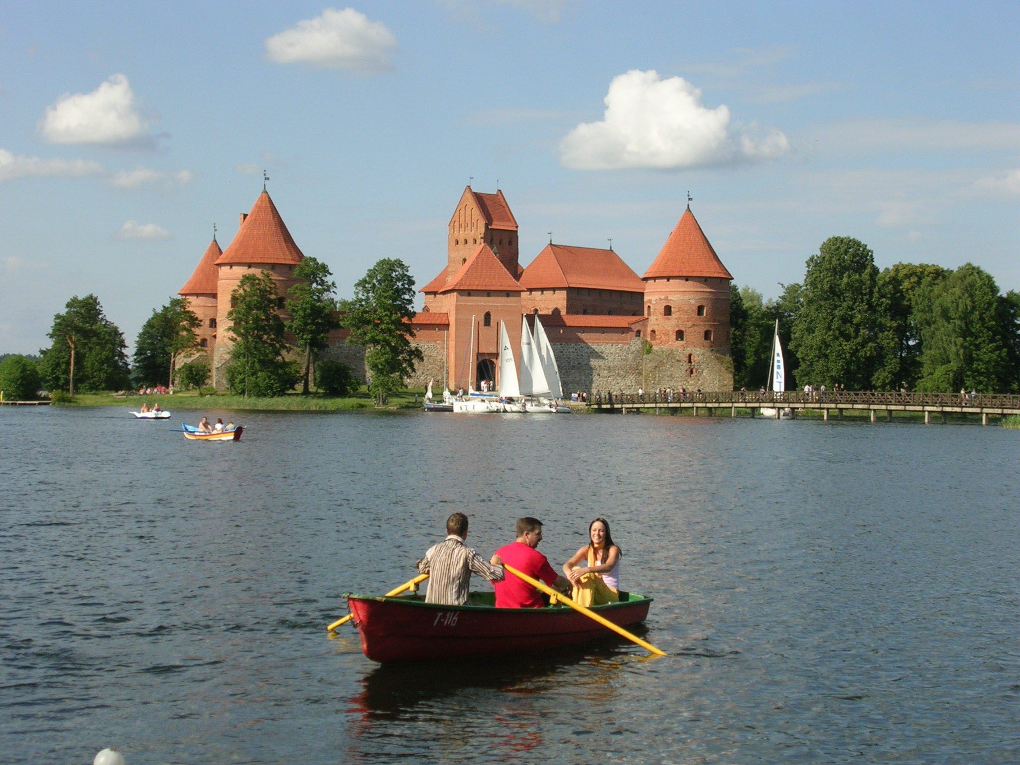 Ein Ziel in 2016: die Wasserburg Trakai in Litauen; Bildrechte J.E.Schwiertz
