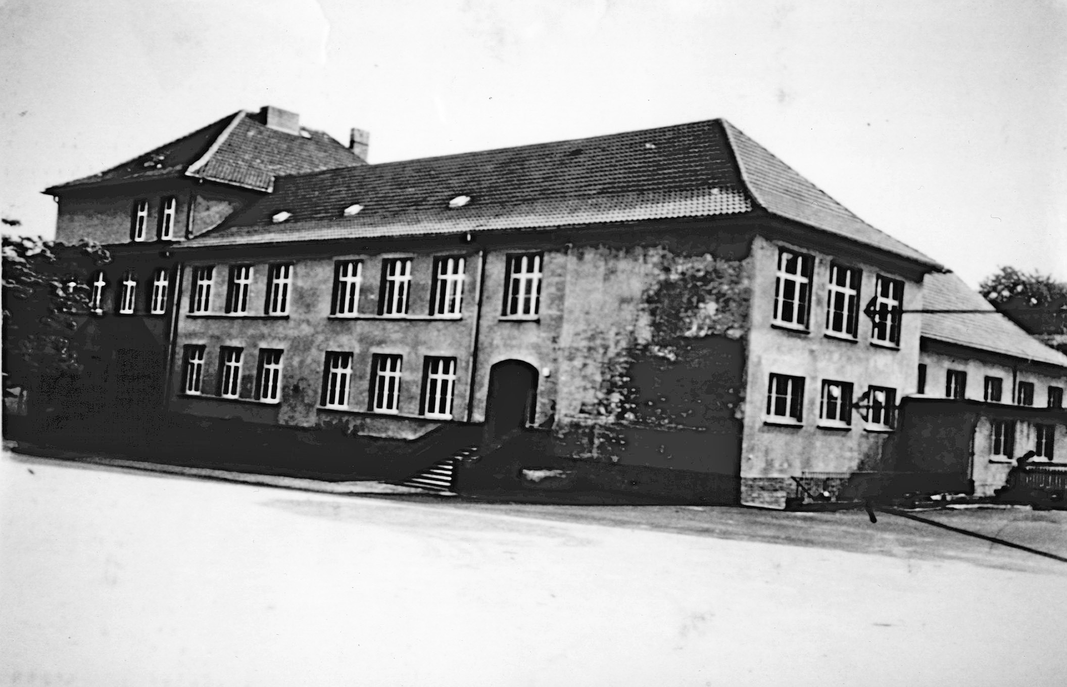 Eine alte Ansicht der Ludgerusschule.