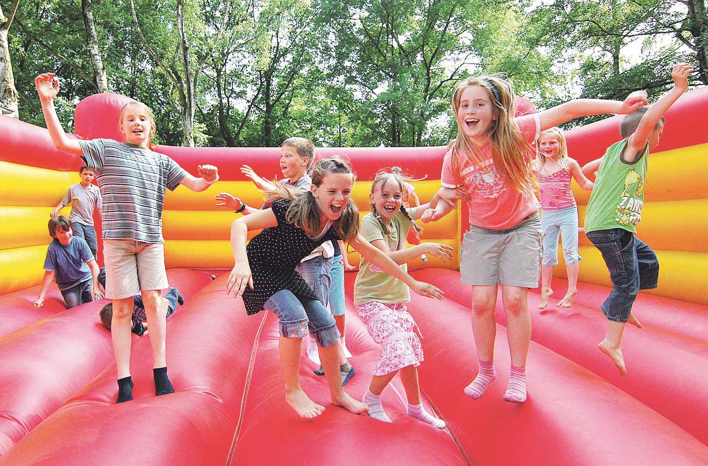 Das Spielmobil ist beim Kinderfest mit dabei.