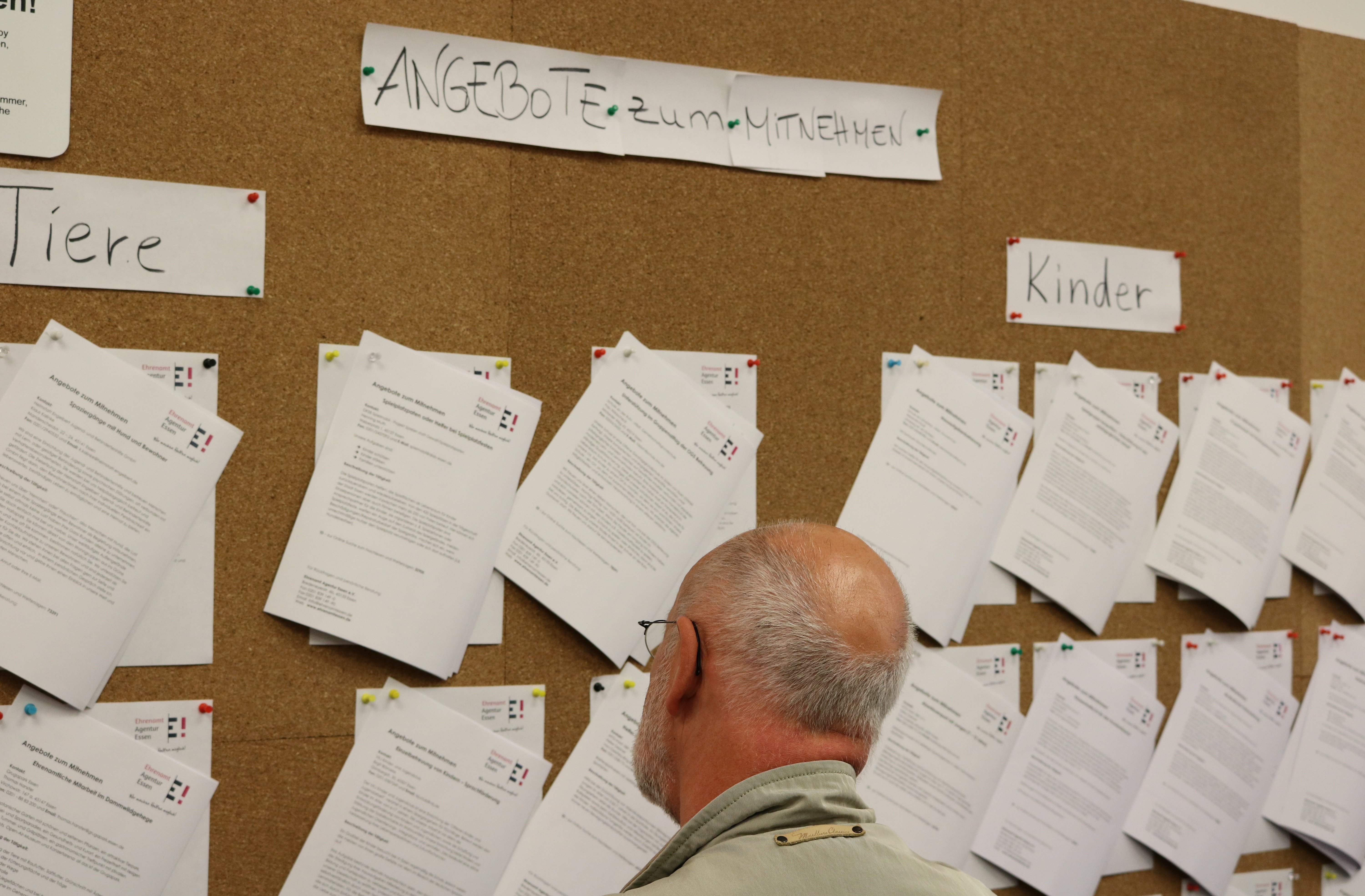 Bei „Zeit für Neues“ konnten Besucher ihr ganz persönliches Ehrenamt kennenlernen. (Foto: Hendrik Rathmann, Ehrenamt Agentur Essen e.V.)