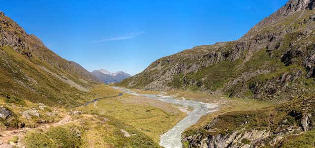 Panorama des oberen Teiles des Oberbergtales