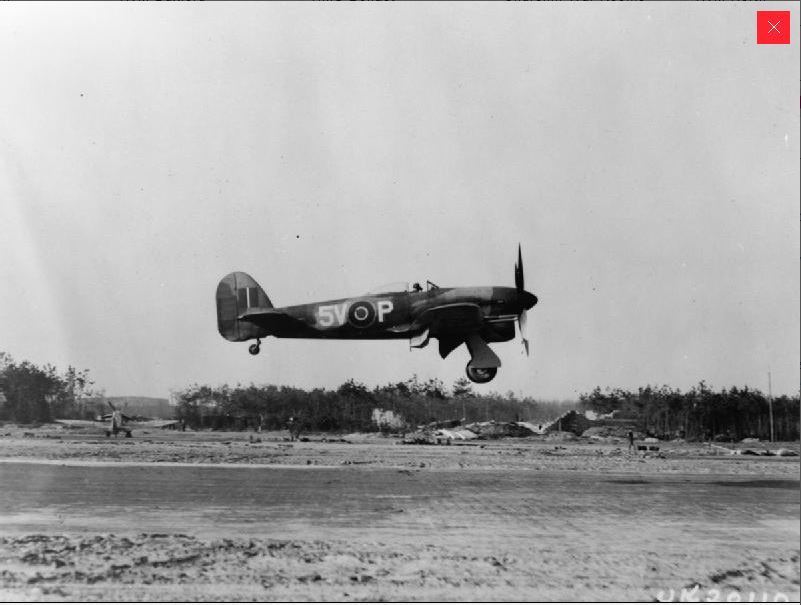 So sah es auf Laarbruch im März, April 1945 aus.