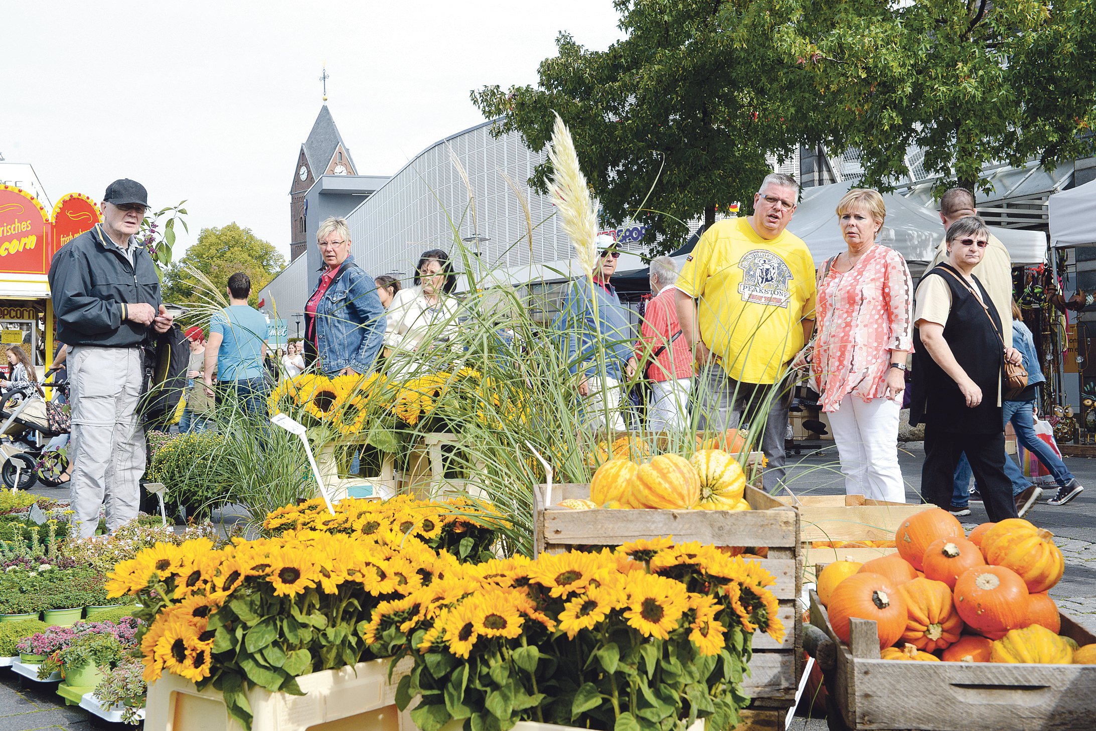 Die bunte Vielfalt des Herbstes zieht am kommenden Wochenende in die Langenfelder City ein.
