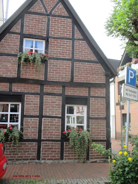 auch schön idyllisch und BUNT war es in Haltern ...