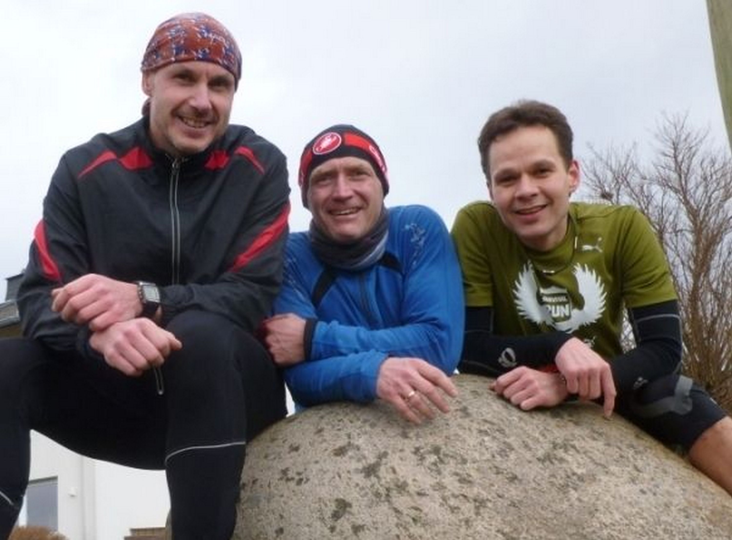 Peter Wegener, Jörg Brouwer und André Kraus