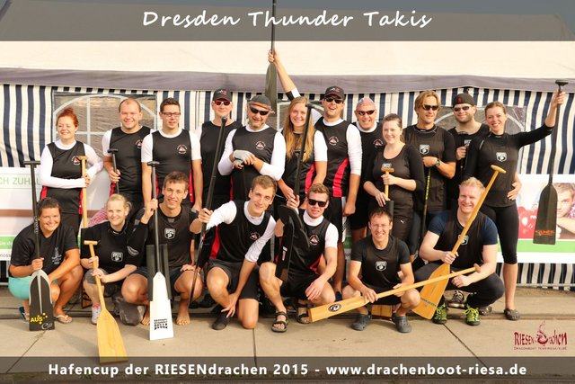 Das Mixteam aus Wittenern und Dresdenern | Foto: RIESENdrachen