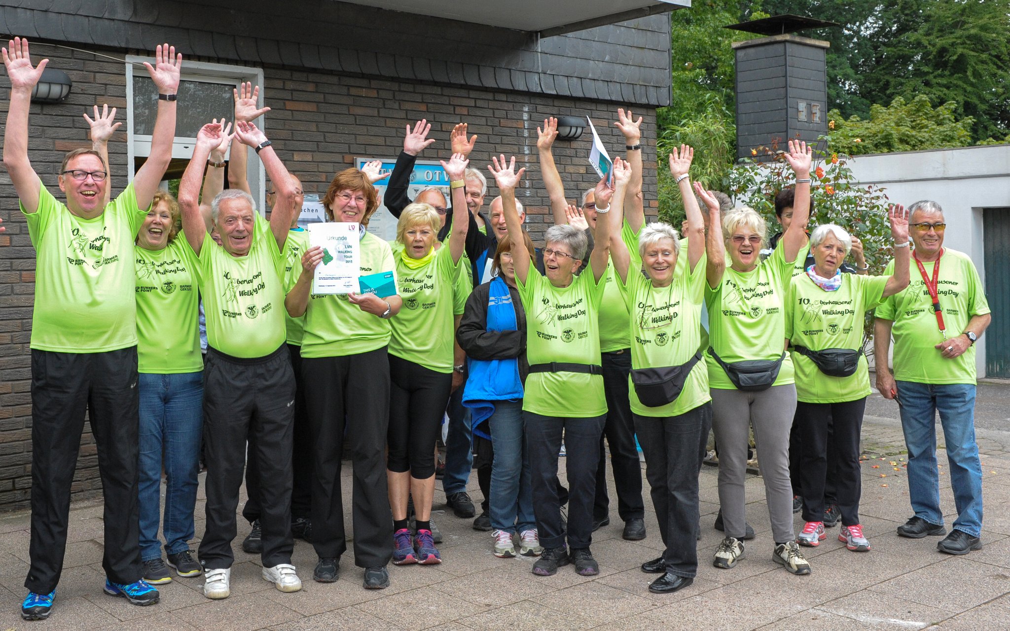 Oberhausener Walking Day bei optimalem Wetter Oberhausen Oberhausener Walking Day bei optimalem Wetter Oberhausen