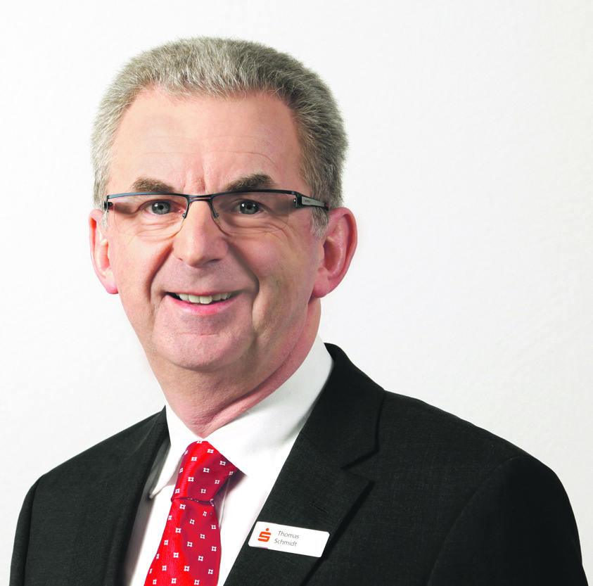 Sparkassenchef Thomas Schmidt.