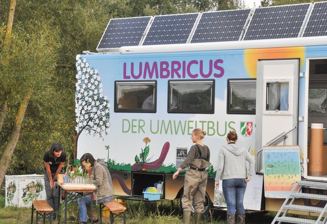 Das mobile Forschungslabor „Lumbricus“. Foto: Werner Zempelin