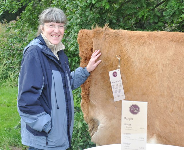 Interesse an einer Original "Kuhhaut" ? Foto: Werner Zempelin