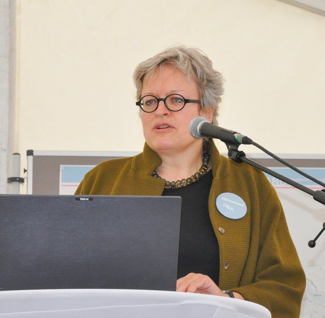 Prof. Ursula Stein moderierte. Foto: Werner Zempelin