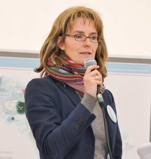 Dipl.-Geogr. Nicole Büsing von der Landschaftsagentur Plus GmbH. Foto: Werner Zempelin