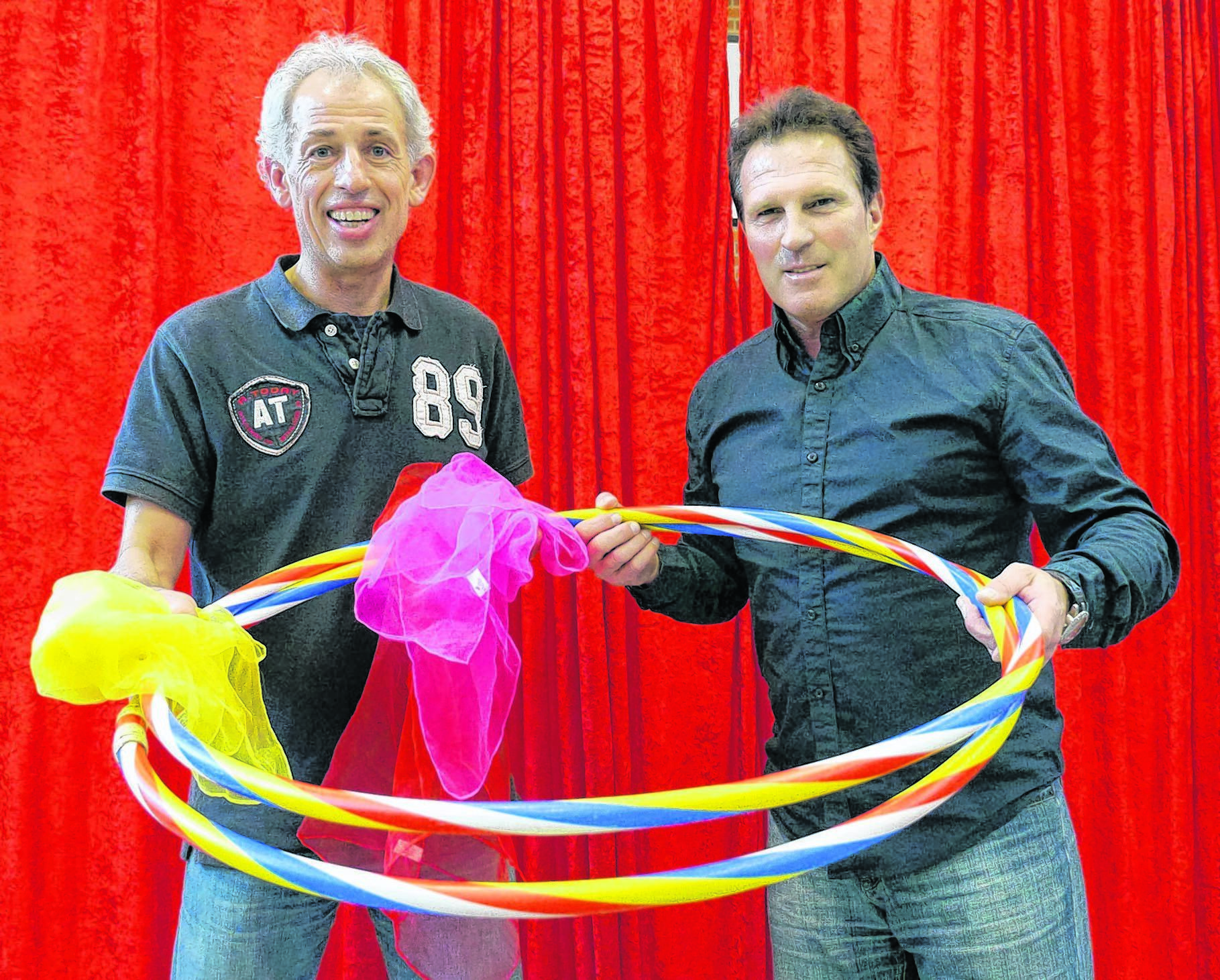 Organisator Uwe Loch und Frank Skrube, Marketingleiter der Wohnbau eG freuen sich über viele Anmeldungen.