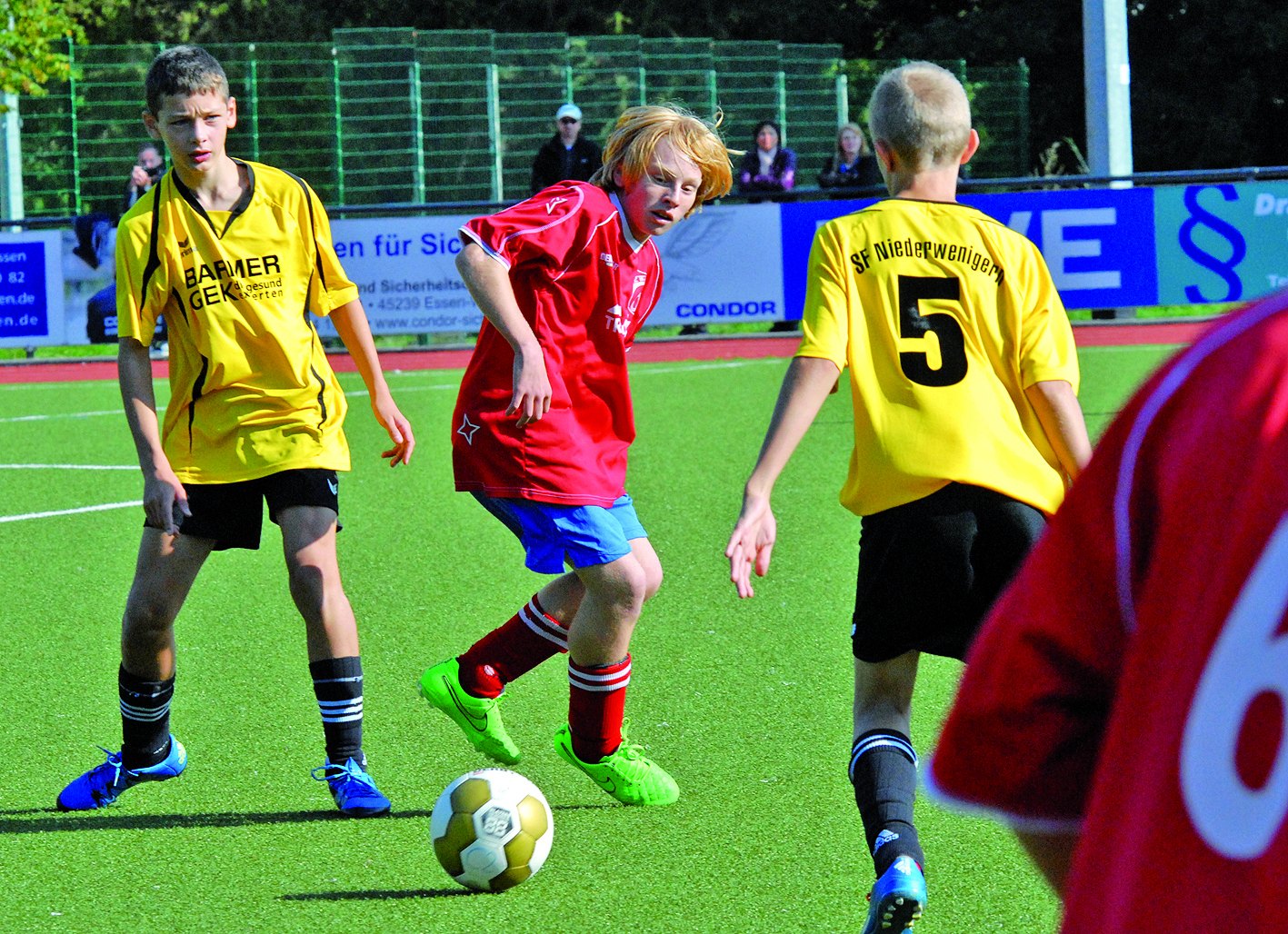 Gegen SF Niederwenigern II siegten die C-Junioren mit 15:0 Toren.